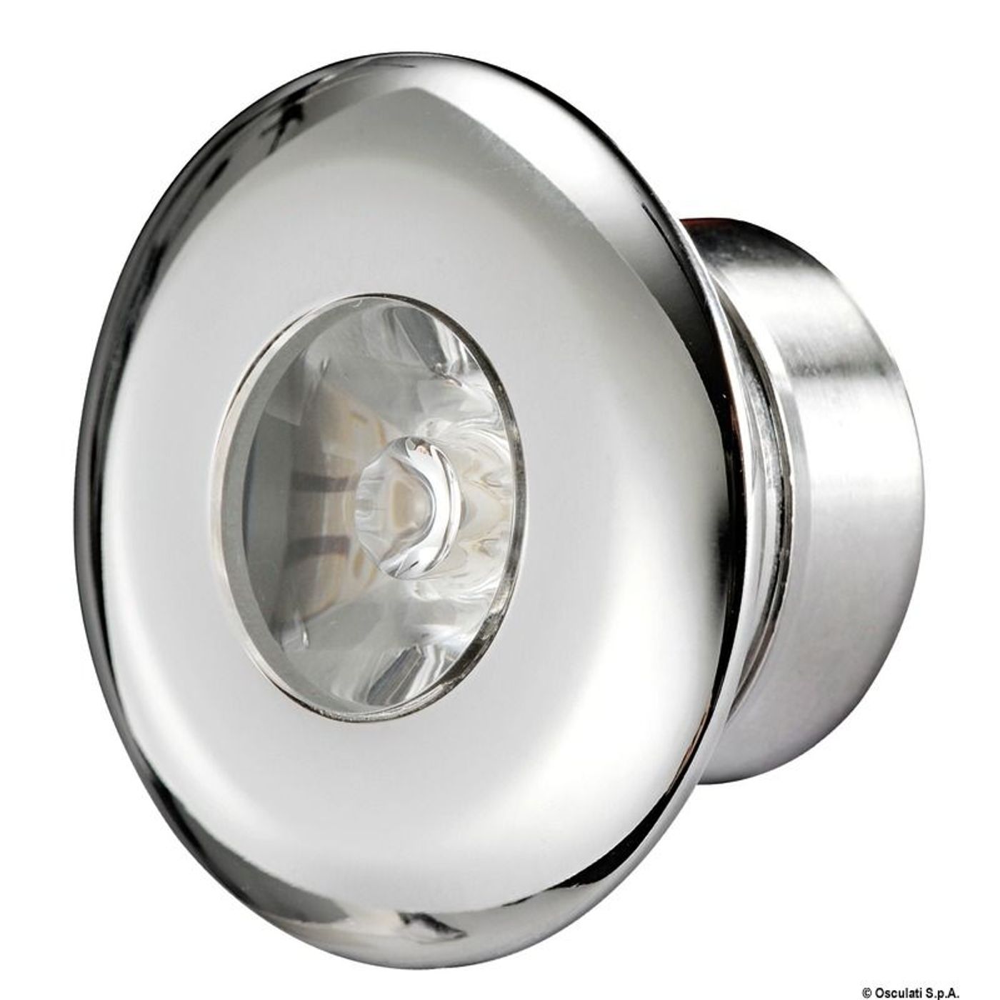 Rundt hvidt LED-courtesy-lys Rundt hvidt LED-courtesy-lys