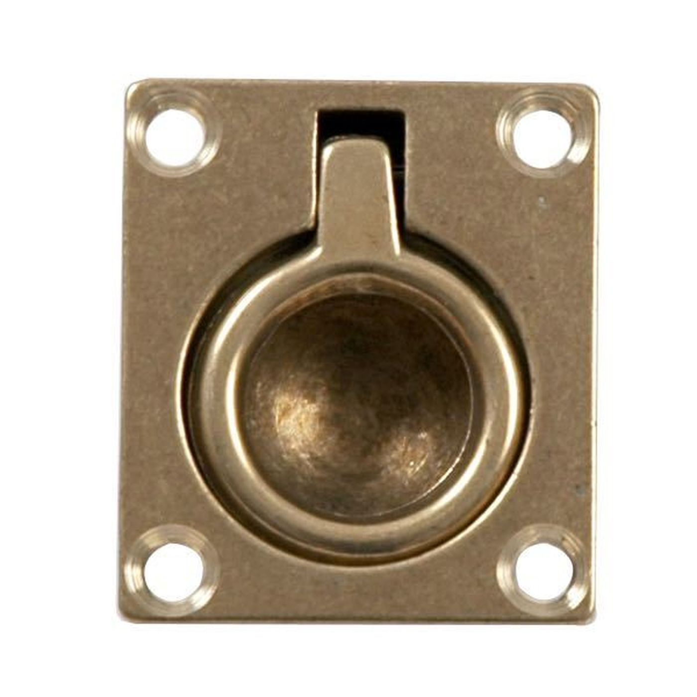 Dørkring Messing, 45x39mm