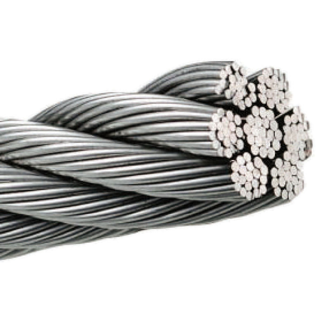 Vajer AISI 316 133-trådet 2.5 mm Vajer AISI 316 133-trådet 2.5 mm