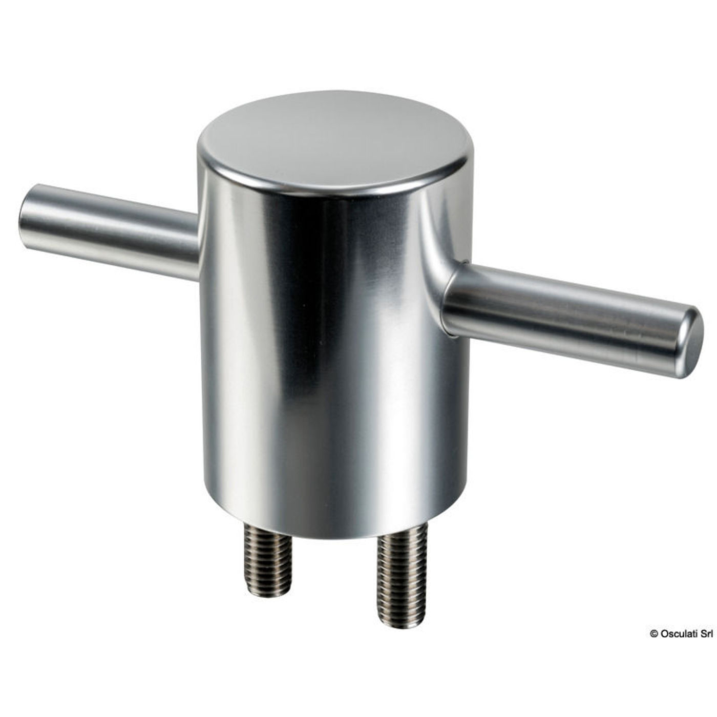 Thor klampe i poleret aluminium 60 mm
