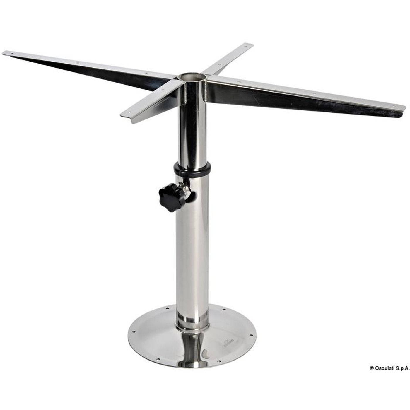 Drejeligt teleskopisk bordstativ 500/720 mm