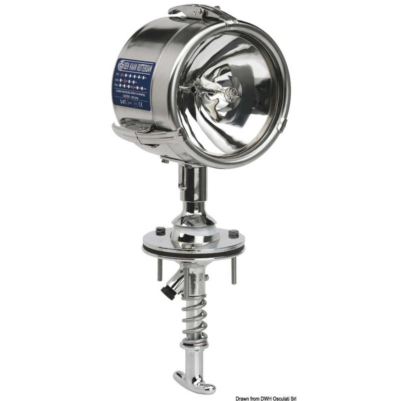 Vandtæt LED-reservepære 12/24 V 24 W