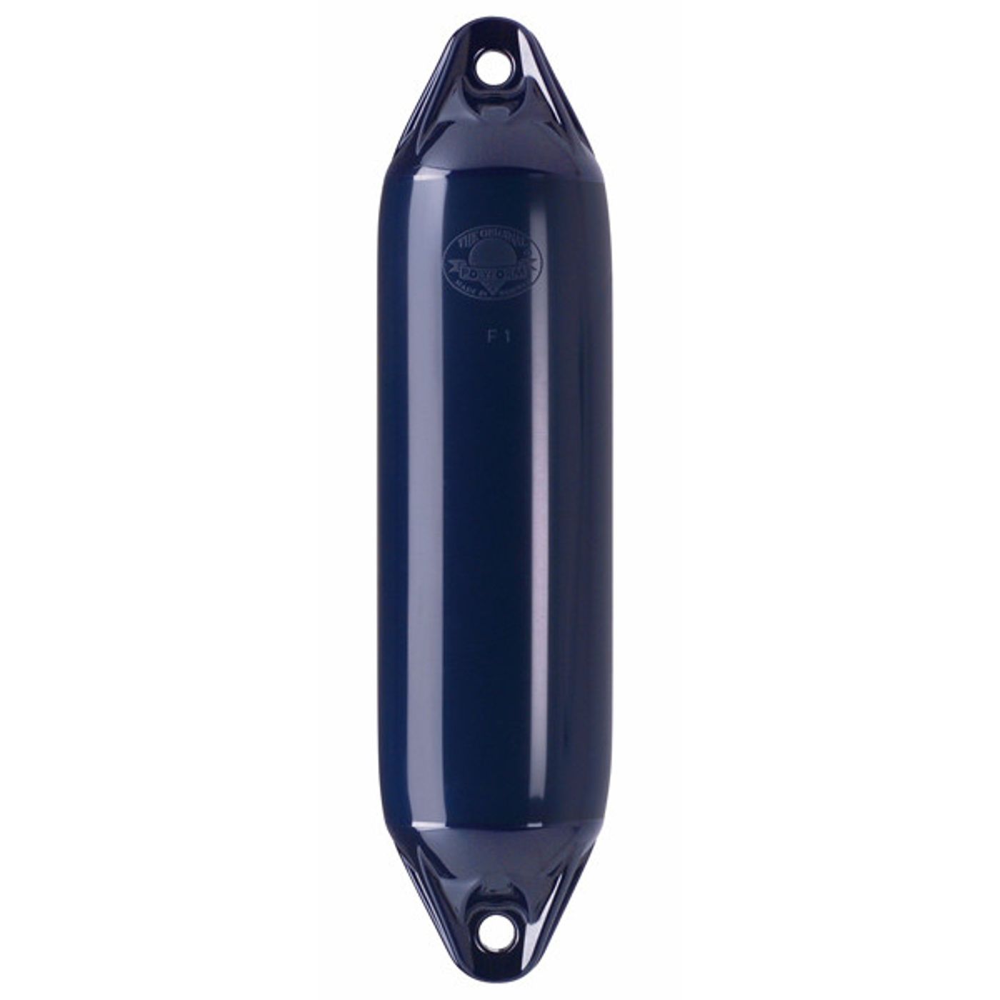 Polyform F1 fender 610x150mm blå/blå