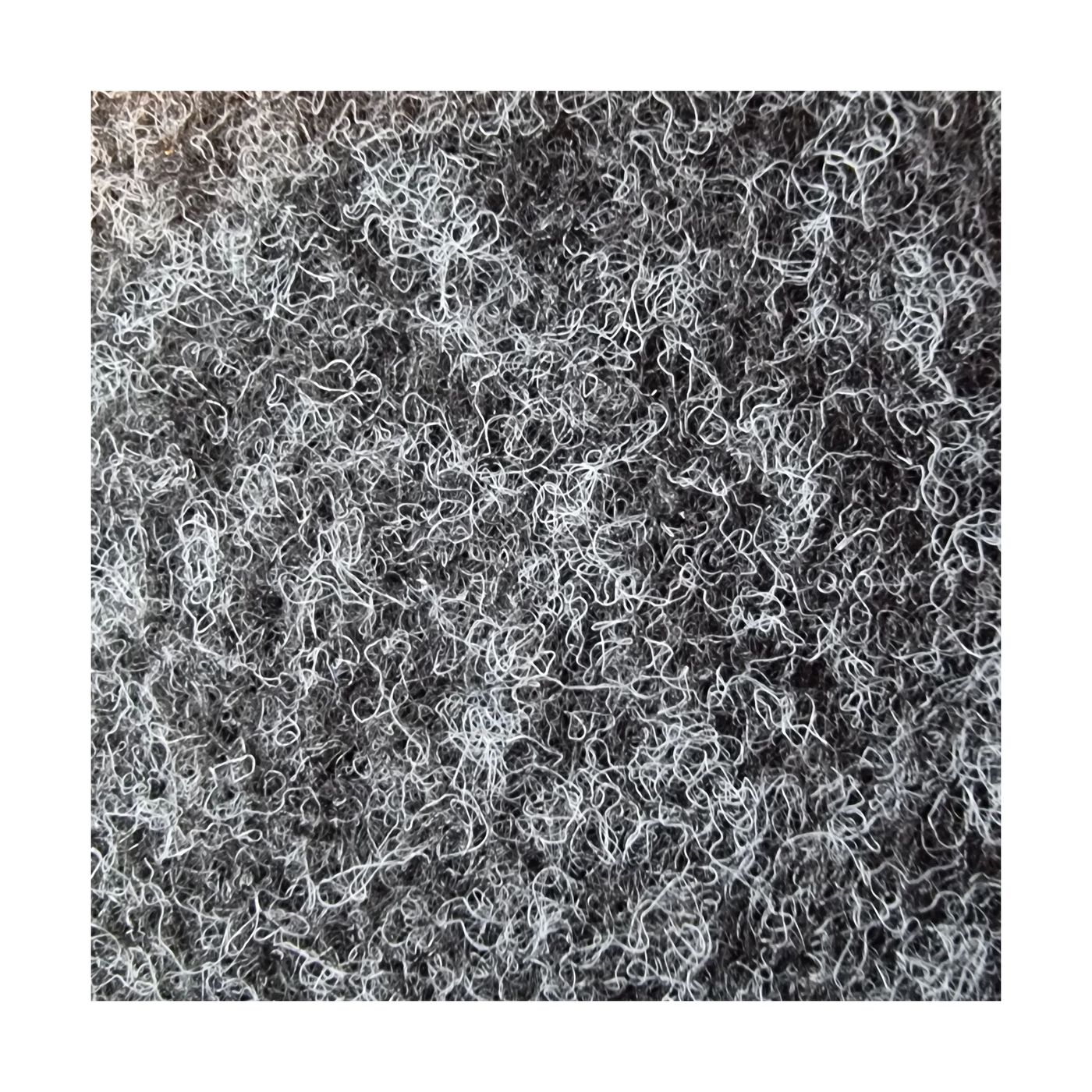Nålfiltsmatta / Filtmatta Självhäftande, Inredningsmaterial till Båt & Bil, Mörkgrå, 2,5 mm, 133 cm x 2 m, Polypropylen, 360 gram/m2