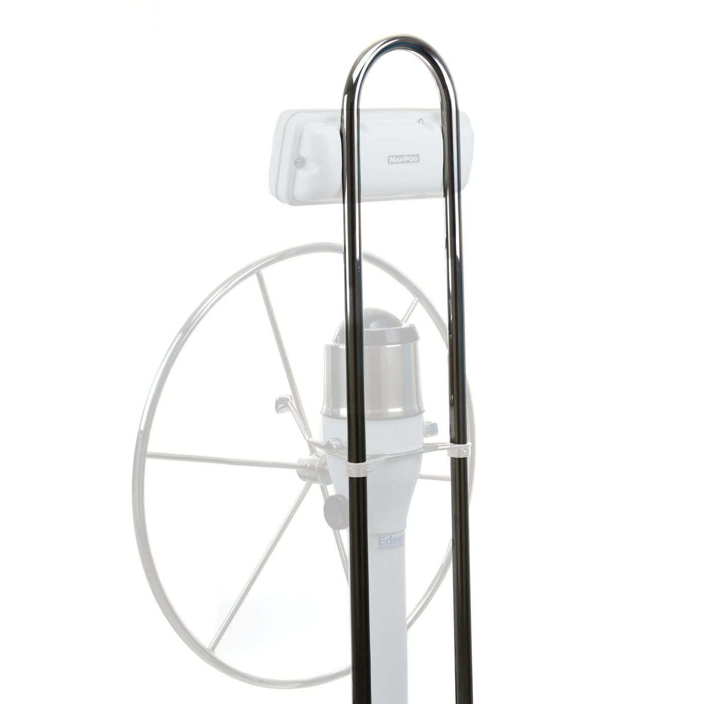 NavPod Straightguard, 9" / 1.25" 3,1 x 27,3 x 147,3 cm, rustfri stål