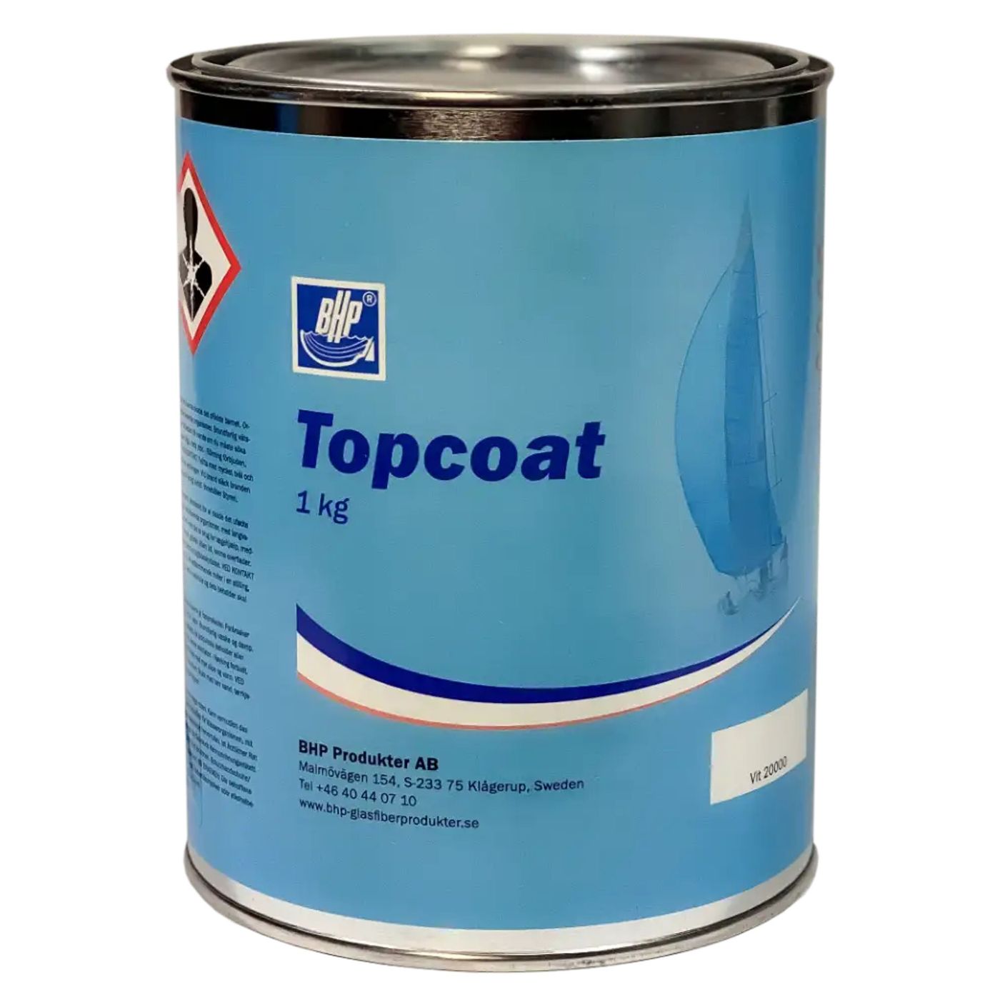 BHP Topcoat 1 Kg, Farve 80012 - 1674086