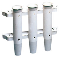 Osculati Spöhållare till Båt för 3 Fiskespön, Inbyggt Fäste för Kniv och Tång,Ø44 mm, Längd 300 mm