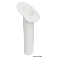 UV-stabiliserad spöhållare i polyeten, oval, vit, 240 mm