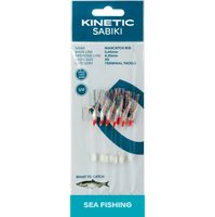 Kinetic Sabiki Sill MaxCatch Fishskin/Multi