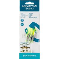 Kinetic Sabiki Trio Rigg Makrill/Torsk Gr&ouml;n Flash