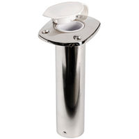 SS vertikal infälld spöhållare 42 mm
