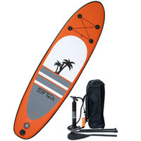 Uppblåsbar SUP Kit,  300x76x13 cm inkl. Paddel, Handpump, Förvaringsväska, Reparationskit