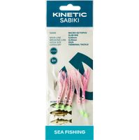 Kinetic Sabiki Lilla Bl&auml;ckfisken Makrill/Torsk Rosa/Gilmmer