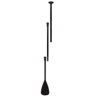 SUP-paddel Justerbar Ø29 mm 175-215 cm Svart Aluminium
