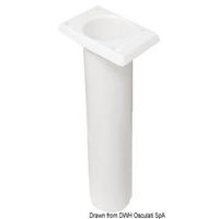 UV-stabiliserad fyrkantig spöhållare i polyeten vit 230mm